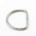 D-Ring, 1 1/8" Zinc Plated 